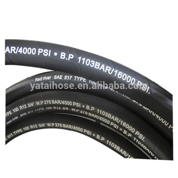 Fabric Braided Rubber Air Hose Water Rubber Hose Air Hose 8mm